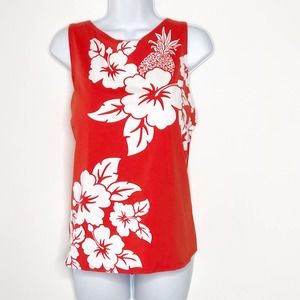Lands End 18W Tankini Floral High Neck Built In Support NEW